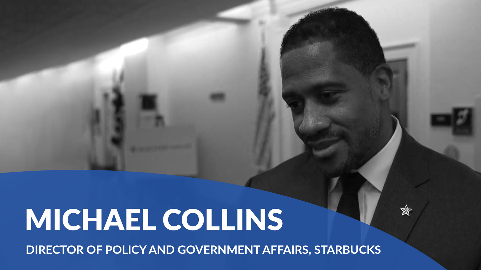 michael collins director of policy and government affairs, starbucks